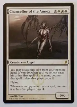 MTG - Chancellor of the Annex - New Phyrexia 6/175 - Regular Rare - Image 1