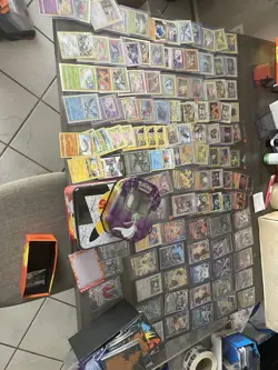 Pokemon Card Lot- 100+ Total Cards-Halos sleeves EVERYTHING IN PHOTOS -Clearance - Image 2