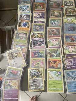 Pokemon Card Lot- 100+ Total Cards-Halos sleeves EVERYTHING IN PHOTOS -Clearance - Image 5