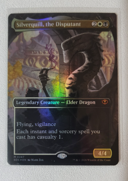 SILVERQUILL, THE DISPUTANT - Foil - Secrets of Strixhaven - MTG Mythic #287 - Image 1