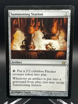 WOTC MTG Summoning Station 158/165 Fifth Dawn LP Magic the Gathering - Image 1