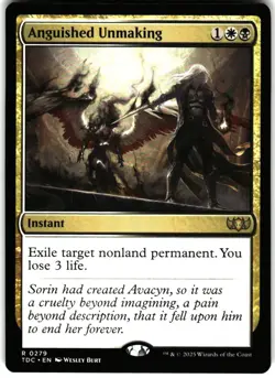 Commander: Tarkir: Dragonstorm #279 Anguished Unmaking - Image 1