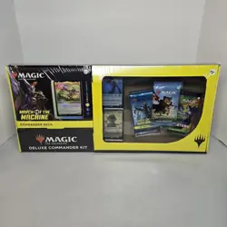 MTG March Of The Machine Cavalry Charge Deluxe Commander Costco Exclusive New - Image 1