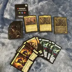 MTG Universes Beyond Warhammer 40K Tyranid Swarm Commander Deck – Sealed in box - Image 1