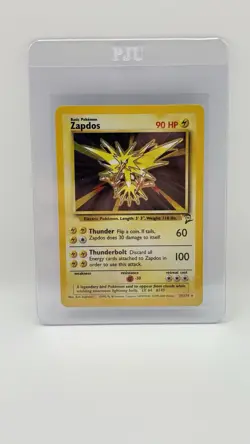 Pokemon Base Set 2 Zapdos Holo Rare Card 20/130 NM-Mint Condition - Image 1