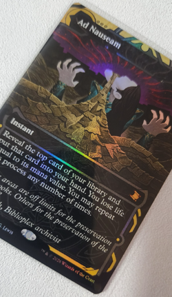 AD NAUSEAM - Foil - Secrets of Strixhaven Mystical Archive - MTG Mythic #25 - Image 2