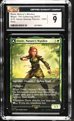 DORIC, NATURE'S WARDEN Secret Lair Honor Among Thieves CGC 9 MTG [Nostalgium] - Image 1