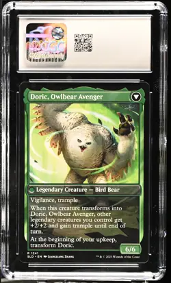 DORIC, NATURE'S WARDEN Secret Lair Honor Among Thieves CGC 9 MTG [Nostalgium] - Image 2