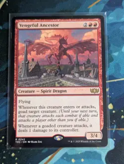 MTG Vengeful Ancestor - NM - Commander: Tarkir: Dragonstorm - Image 1