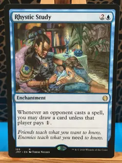 MTG - Rhystic Study. Jumpstart. Rare - Blue Enchantment. - Image 1