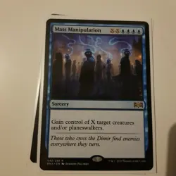MTG Ravnica Allegiance Mass Manipulation EX - Image 1