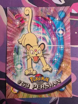 1999 Topps Pokemon #53 Persian - Image 2