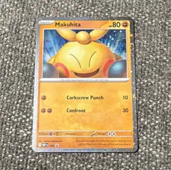 Makuhita Pokemon TCG -Black Star Promo Collection MEP 0/12 Holo Promo - Image 1