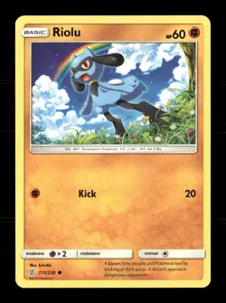 Riolu 115/236 Unified Minds NM/M Pokemon - Image 1