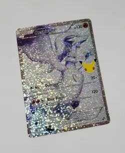 Pokemon Reshiram 113/114 Holo Full Art Celebrations 25 Classic Collection 2011 - Image 2