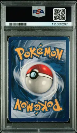 1999 POKEMON BASE SET 1ST EDITION #8 MACHAMP-HOLO PSA 2 - Image 2