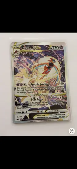Deoxys VSTAR GG46/GG70 Holo Crown Zenith Galarian Gallery Pokemon English NM - Image 1