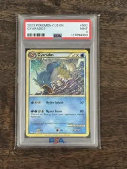 NEW CERT 🐉 Gyarados 007/034 CLB PSA 9 🐉 Pokemon TCG Classic Collection Holo - Image 3