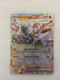 Ceruledge ex 036/191 Double Rare Surging Sparks Pokemon Near Mint - Image 1