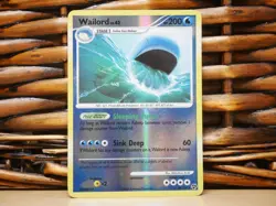 Pokemon WAILORD 30/106 REV HOLO RARE | NM Near Mint | Great Encounters | 2008 - Image 1
