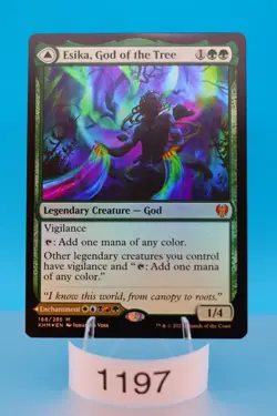 MTG Esika, God of the Tree Kaldheim Foil #168 - Image 1