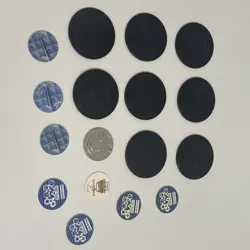 Pokemon Coin / Pog Lot 17 Pieces Some Holo, Vintage, Metal, Plastic - Image 2