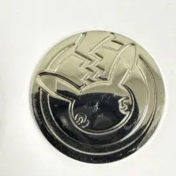Pokemon Coin / Pog Lot 17 Pieces Some Holo, Vintage, Metal, Plastic - Image 5
