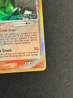 Pokemon TCG Tyranitar (Delta Species) 16/113 Delta Species Reverse Holo Stamped - Image 4