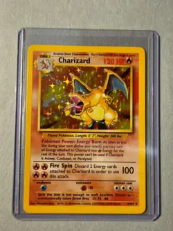 Pokemon Charizard 4/102 Base Set Holo Rare 1999 - Image 1