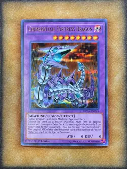 Yugioh Chimeratech Fortress Dragon DUSA-EN065 Ultra Rare 1st Ed NM - Image 1