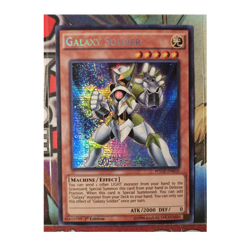 Yu-Gi-Oh! TCG Galaxy Soldier WSUP-EN010 1st Edition Prismatic Secret Rare - Image 1