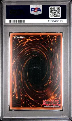 2005 Yu-Gi-Oh! Blast Magician Flaming Eternity FET 1st Edition Super Rare PSA 6 - Image 2