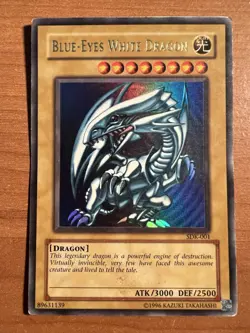 Konami Yu-Gi-Oh! Blue-Eyes White Dragon SDK-001 Ultra Rare Holographic Unlimited - Image 3