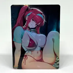 NIKKE Goddess of Victory Rapi Red Hood Goddess Anime Waifu ACG Foil Card - Image 1