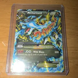 Pokemon TCG Charizard EX + M Charizard EX Holo 2-Card Lot Flashfire 2014 ENG - Image 2