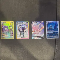 Pokemon TCG Silver Tempest Trainer Gallery Full Art Holo 4-Card Lot Umbreon - Image 1