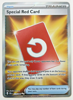Special Red Card 113/086 Ultra Rare - Chaos Rising - Pokemon English - Image 1