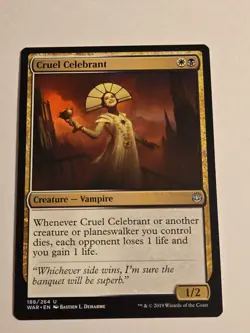 Cruel Celebrant X1 WAR MTG War Of The Spark - Image 1