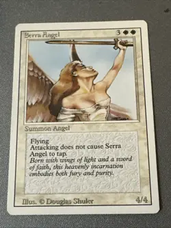 Serra Angel MTG X1 Revised Ex+ Condition See Pics Front Back - Image 1