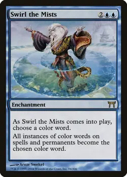 Champions of Kamigawa Swirl the Mists MTG Magic the Gathering NM - Image 1