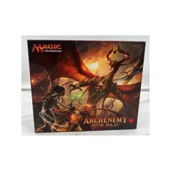 Magic The Gathering Archenemy Nicol Bolas MTG Board Game 4 Decks Complete 2017 - Image 1