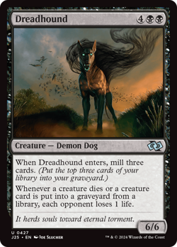 Dreadhound [Foundations Jumpstart] Magic MTG - Image 1