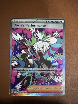 Pokemon TCG: Chaos Rising- Roxie’s Performance SIR 121/086 - Image 1
