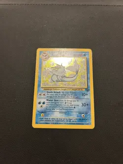Vaporeon 12/64 | Base Set Jungle | Holo Pokemon Card LP - Image 3