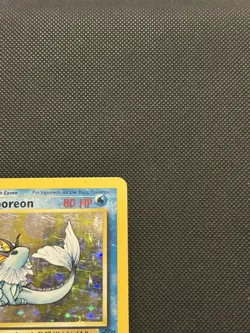 Vaporeon 12/64 | Base Set Jungle | Holo Pokemon Card LP - Image 5