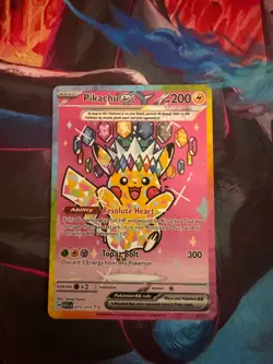 Pokemon TCG Pikachu EX 277/217 - Image 2