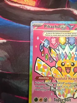 Pokemon TCG Pikachu EX 277/217 - Image 5