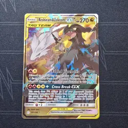 Pokemon TCG Reshiram & Zekrom GX 157/236 Cosmic Eclipse Tag Team - Image 1