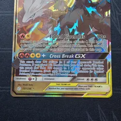 Pokemon TCG Reshiram & Zekrom GX 157/236 Cosmic Eclipse Tag Team - Image 4
