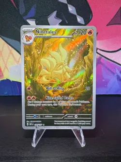 Ninetails 199/197 Obsidian Flames Full Art IR Illustration Rare Holo Pokemon TCG - Image 1
